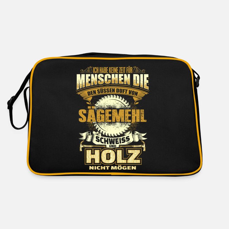Charpentier - bois, sciure, soudage Sac Retro