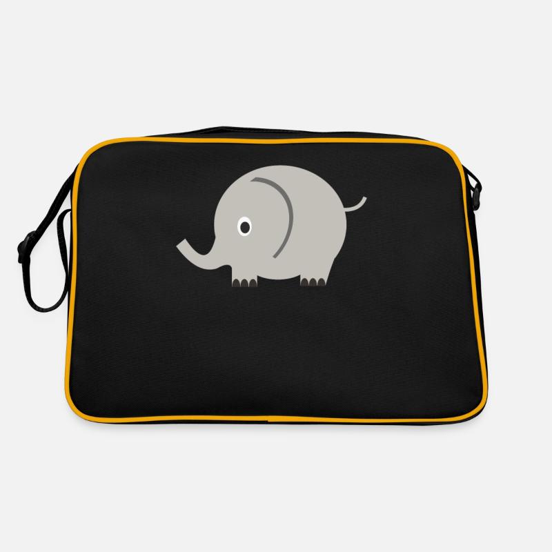 Elefant Retro Tasche