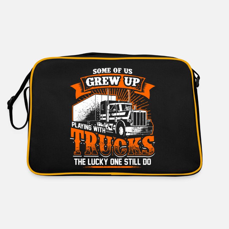 Grew Up - Trucker - EN Retro Tasche