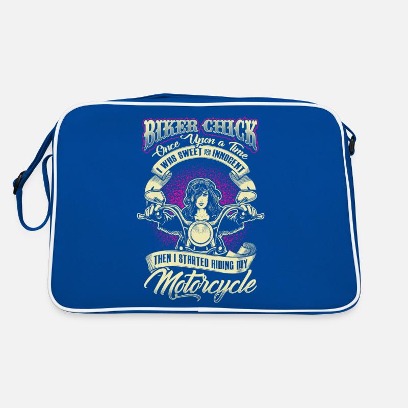 Biker Chick - Once Upon A Time - EN Retro Tasche