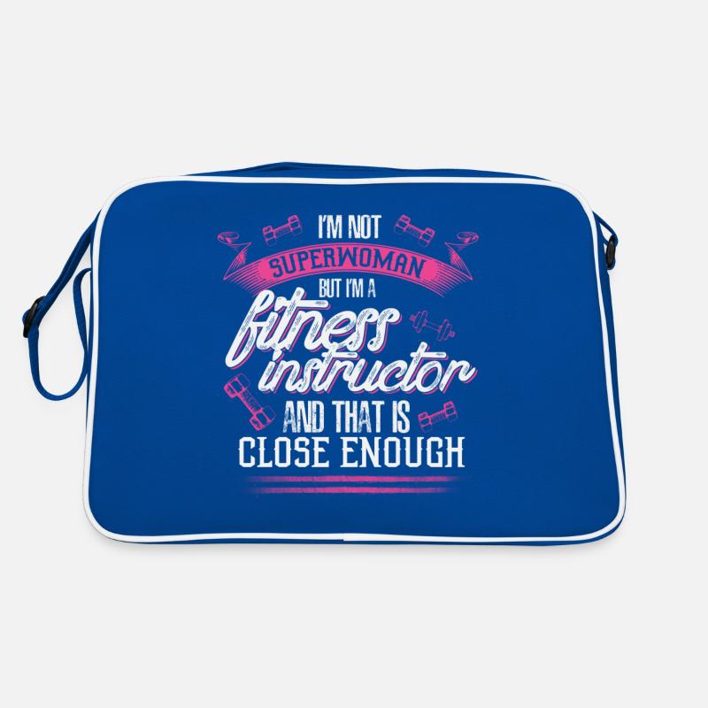 Fitness Instructor - EN Retro Tasche
