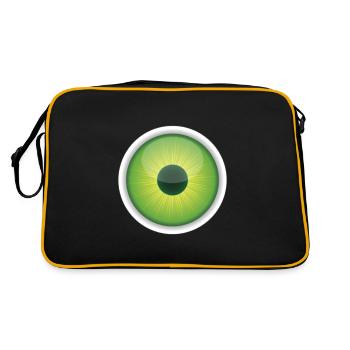 œil - Sac Retro - noir/or - Dos