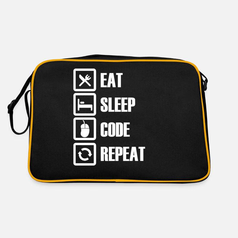 Répétez le programme Mangez le sommeil Sac Retro