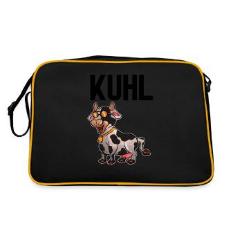 Kuhl - Retro Tasche - Schwarz/Gold - Hinten