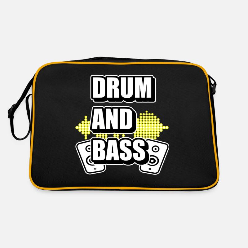 Drum and Bass, Musik DNB Retro Tasche