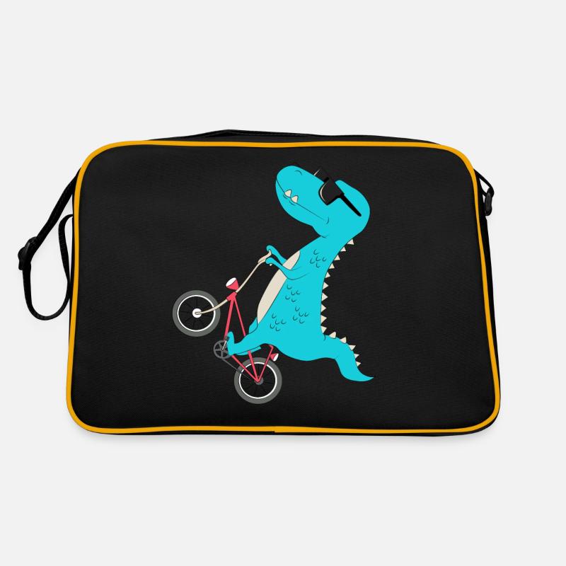 T-Rex Biker Retro Bag