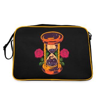Sablier aux roses - Sac Retro - noir/or - Dos
