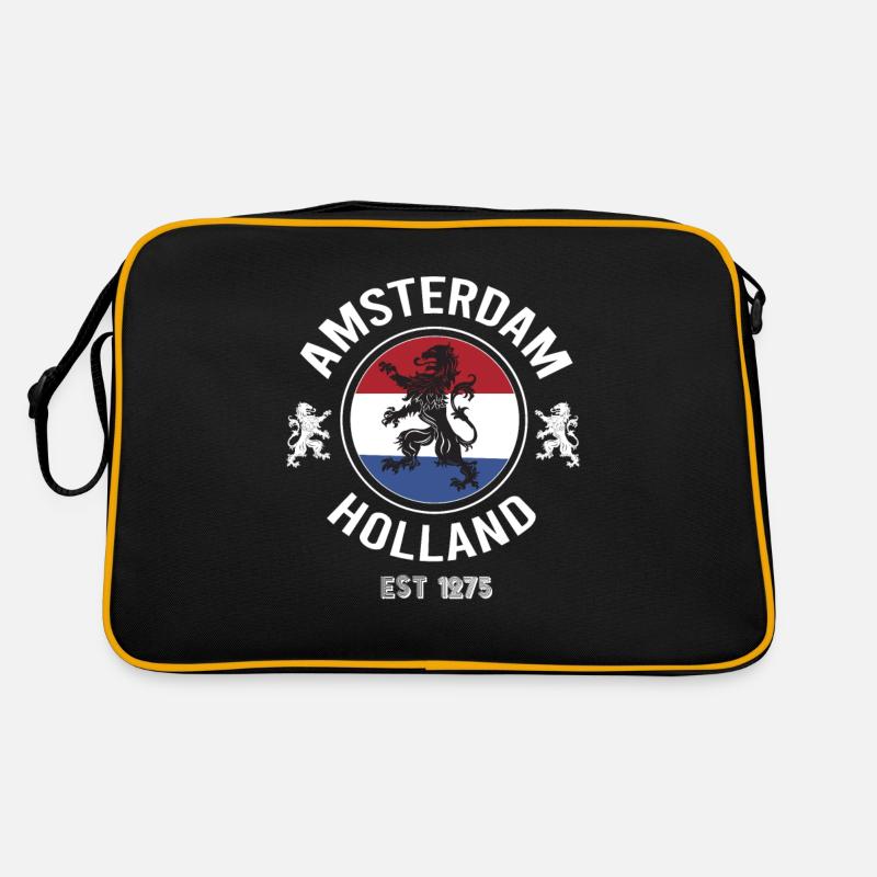 Amsterdam Hollande Sac Retro