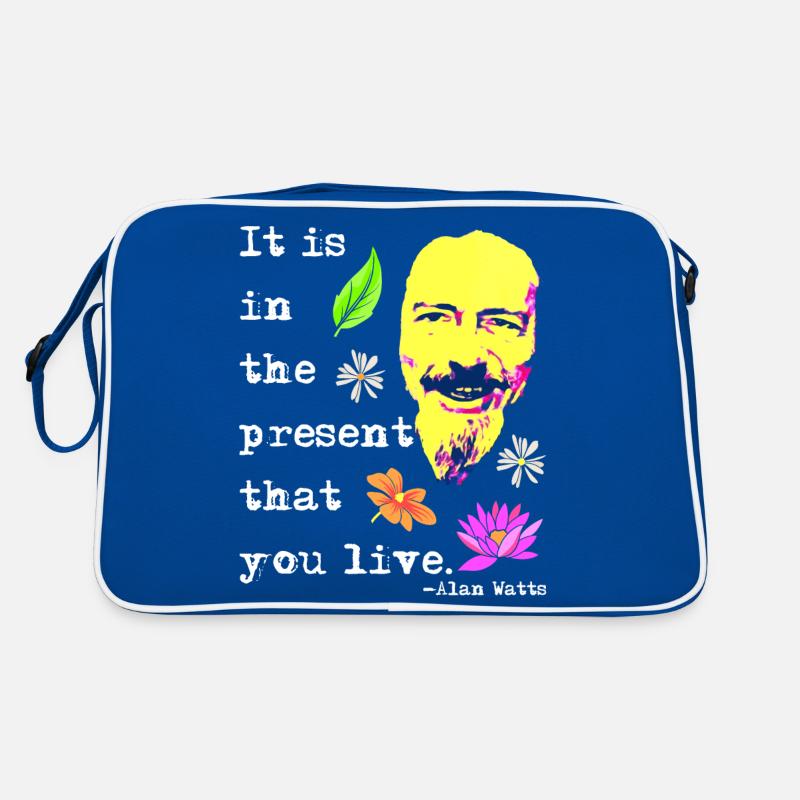 C’est dans le présent que vous vivez | Alan Watts Sac Retro