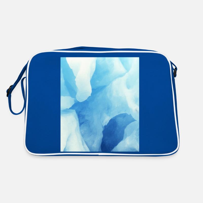 Gletscherhöhle Retro Tasche
