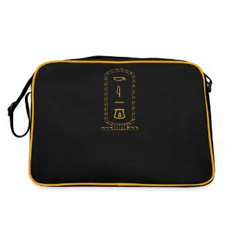 King Cartouche - Sac Retro - noir/or - Dos