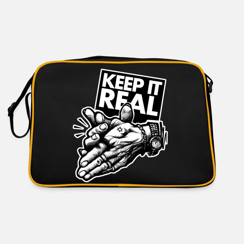 Forever Shrimp - Halten Sie es WIRKLICH! Retro Tasche