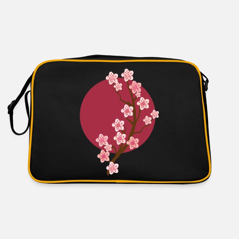 Sakura Kirschblüte Retro Tasche
