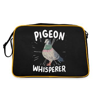 Pigeons sourds Chuchoteurs - Sac Retro - noir/or - Dos