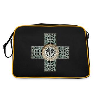 Byzance Paons Mythologie - Sac Retro - noir/or - Dos