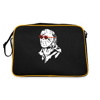 Jason n'a d'yeux que pour toi - Sac Retro - noir/or - Dos