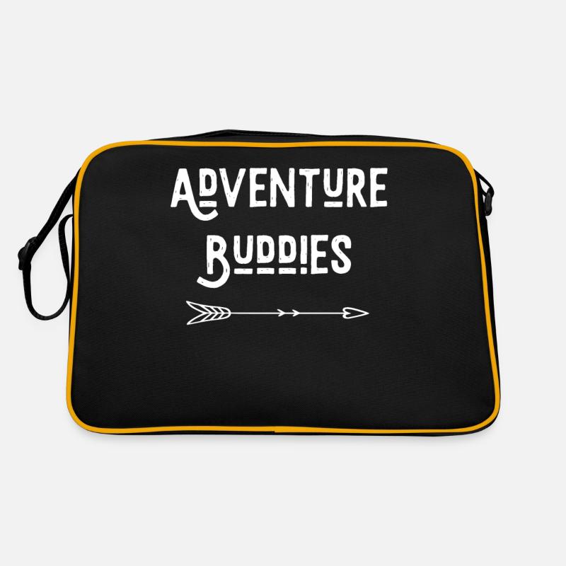 Adventure Buddies (Right) - Retro Bag - black/gold