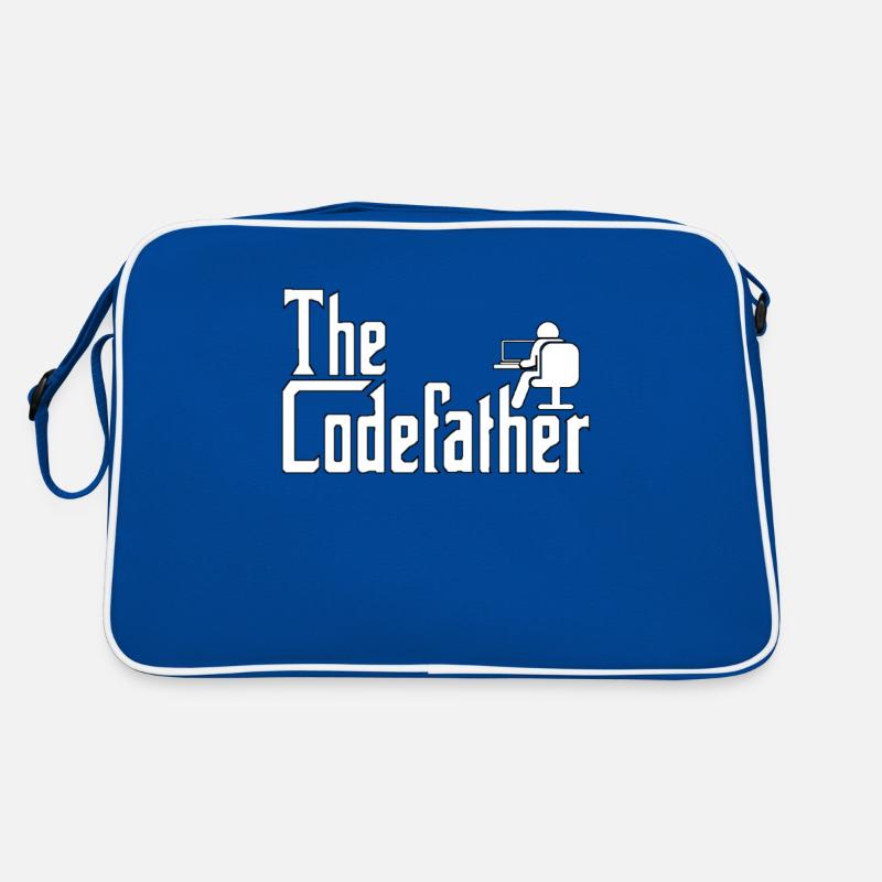 Programmeur Ingénieur Développeur Logiciel CodeFather Sac Retro