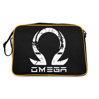 omega - Retro Bag - black/gold - Back