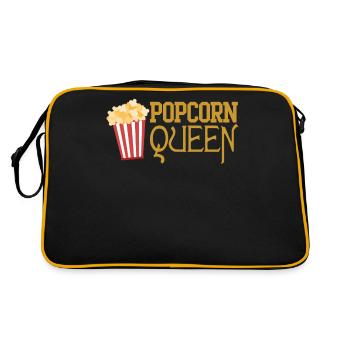 Good To Hear For Being Called Poppin' Popcorn Quee - Retro Bag - black/gold - Back