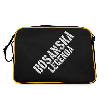 Bosna i Hercegovina Bosanska Legenda - Retro Bag - black/gold - Back