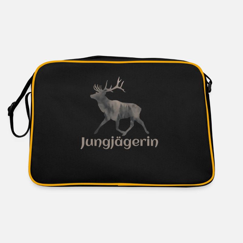 Deer - young hunter Retro Bag