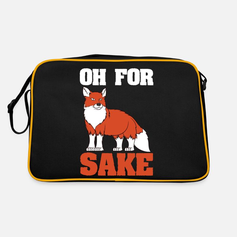 Déclaration drôle de Fox - Oh pour l'amour de Fox Sac Retro
