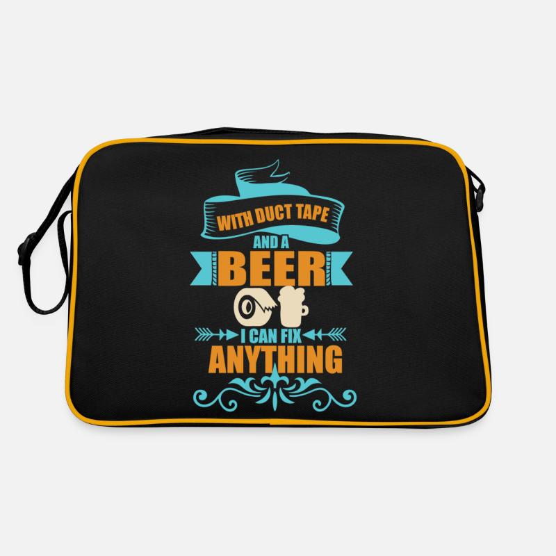 Amusant avec de la bière Sac Retro