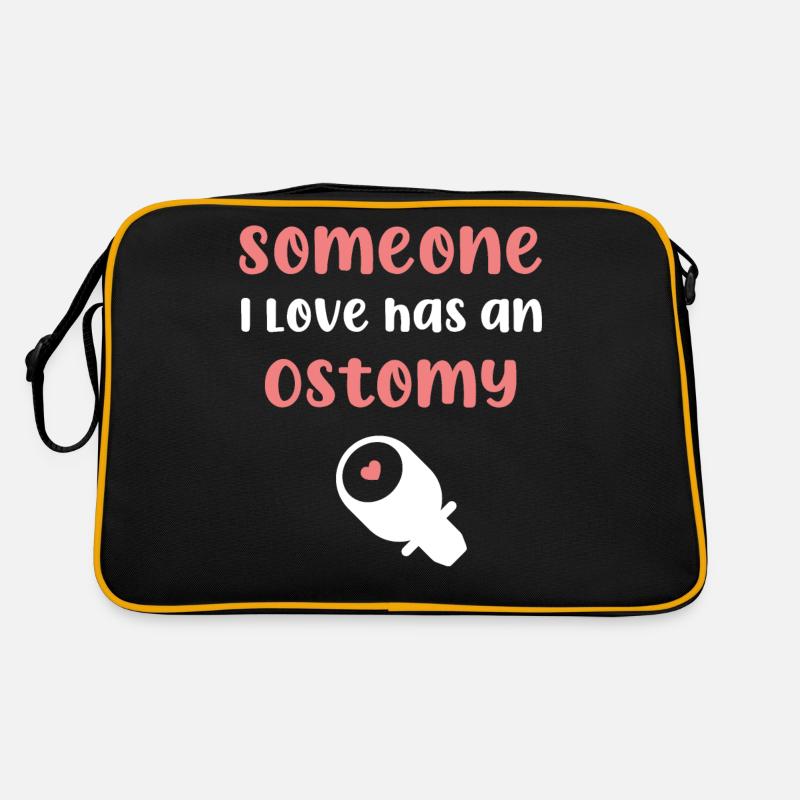Quelqu’un que j’aime a une stomie Sac Retro