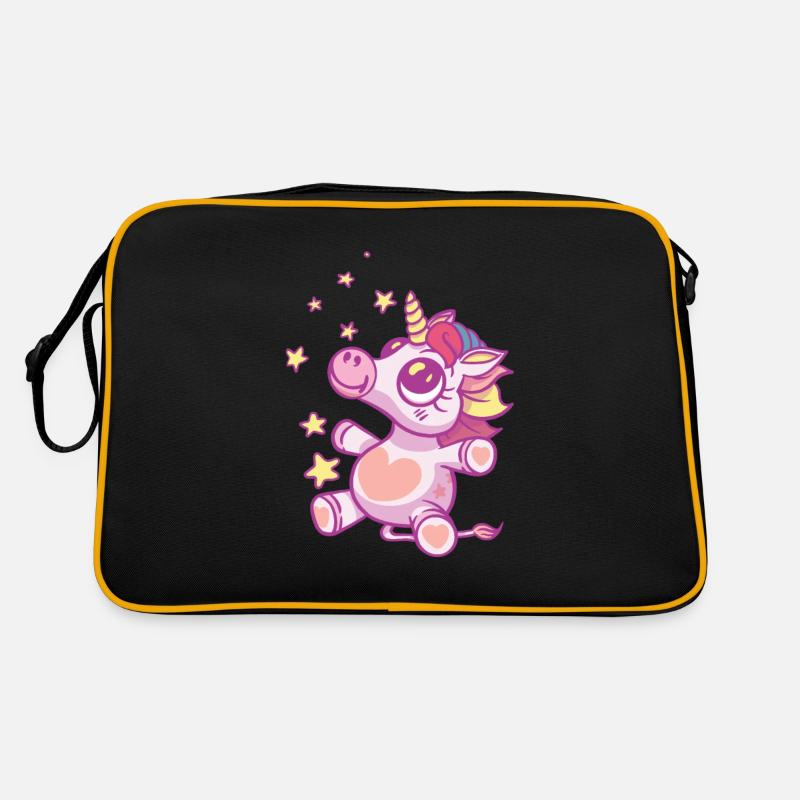 Bébé Licorne - Bébé Unicorn Sac Retro