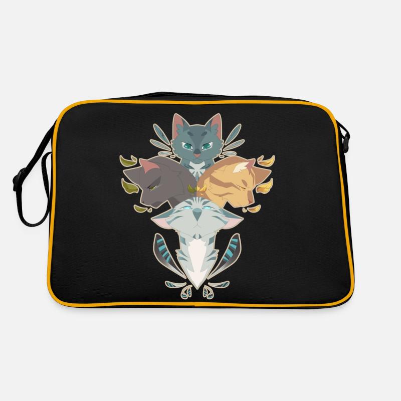 Jayfeather Häherfeder Katze Grau Warrior Cats Retro Tasche