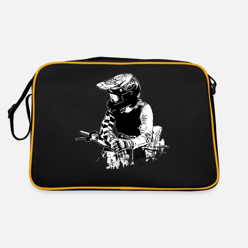 Motocross Design Enduro / Idée cadeau / MX Sac Retro
