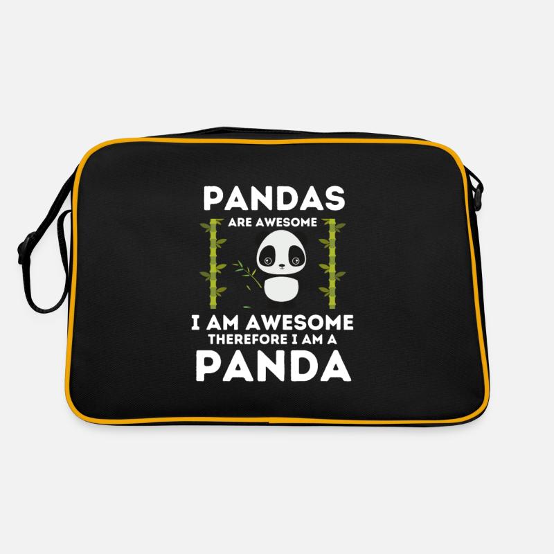 PANDAS Retro Tasche