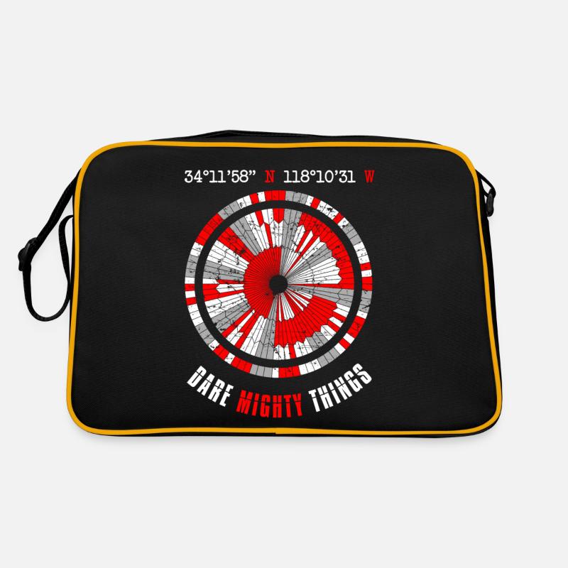 Dare Mighty Things Perseverance Mars Rover Landing Retro Tasche
