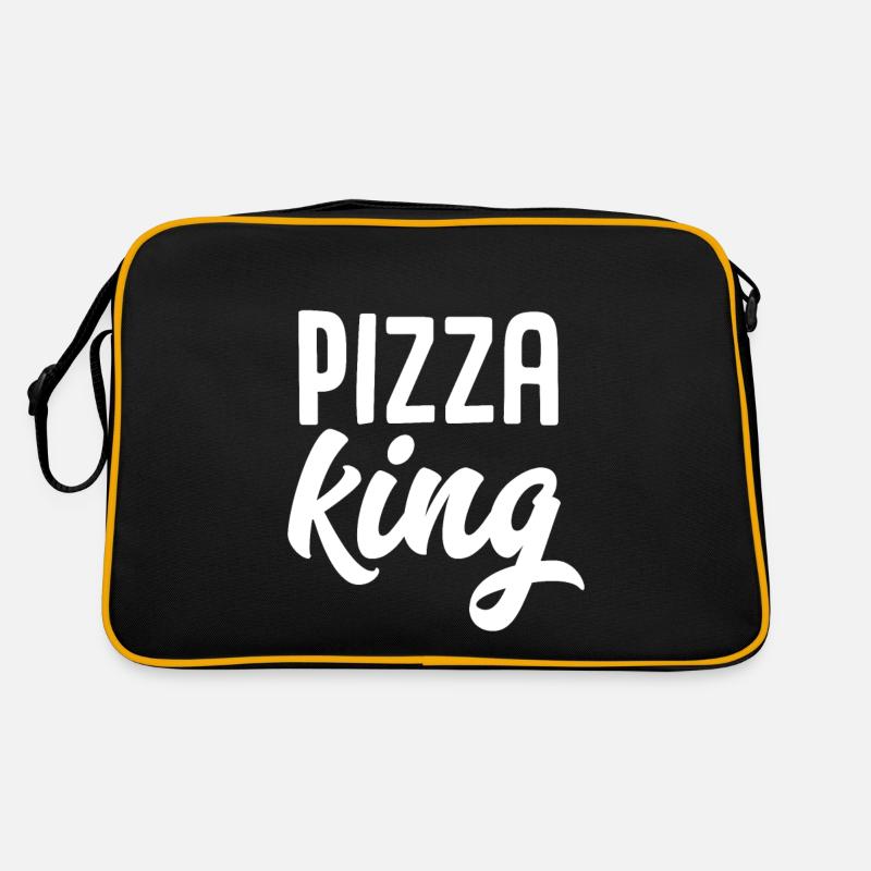 Roi de la pizza Sac Retro
