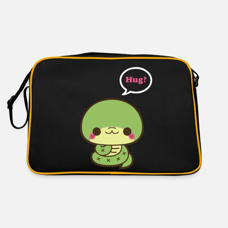 Étreinte mignonne de serpent Sac Retro