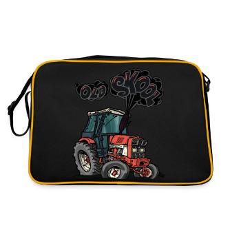 1015 OLD SKOOL IH Fumée - Sac Retro - noir/or - Dos