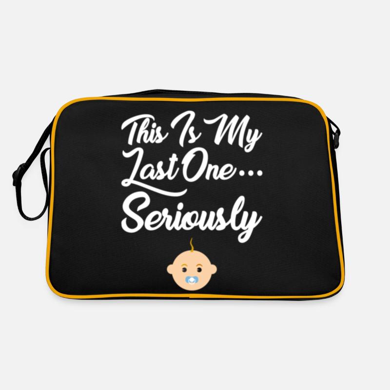 This Is My Last One Seriously Retro Tasche