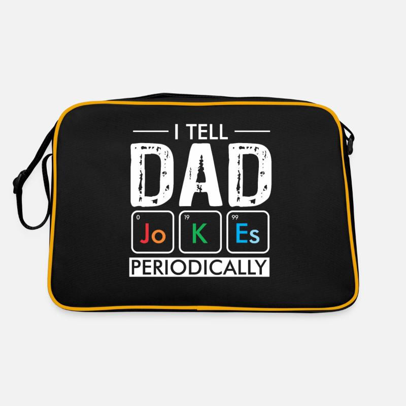 dad joke father joke dadjokes dadjoke Retro Bag
