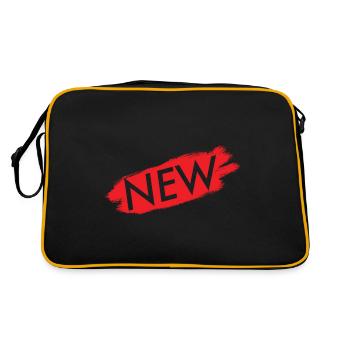 Nouveau - Sac Retro - noir/or - Dos