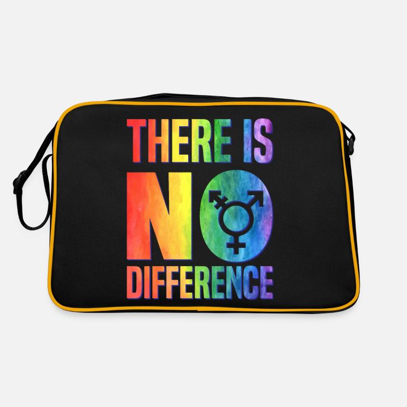 L’amour ne fait aucune différence, Pride - Sac Retro - noir/or