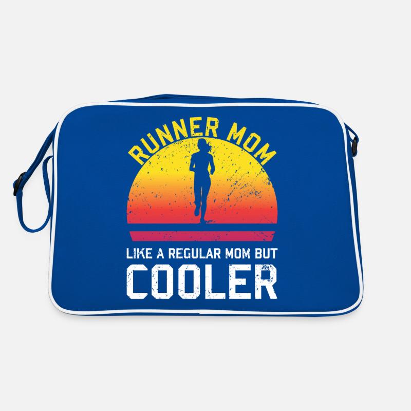 Runner Mom Joggen Mutter Läuferin Muttertag Sport Retro Tasche