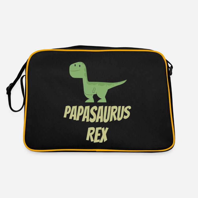 Papasaurus Rex Retro Tasche