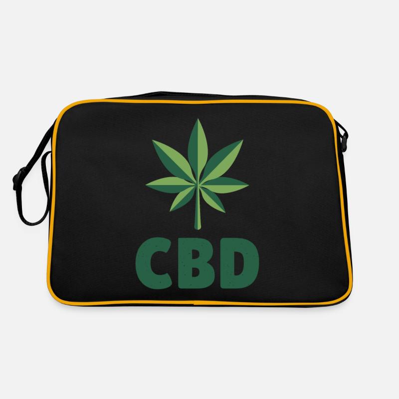 weed cbd Retro Tasche