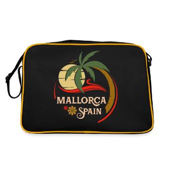 Longing Mallorca - Retro Bag - black/gold - Back