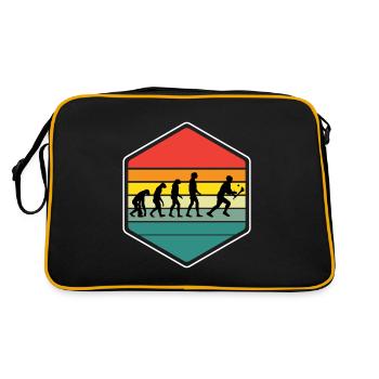 The Evolution of Hurling - Retro Bag - black/gold - Back