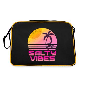 Summer Salty - Retro Bag - black/gold - Back