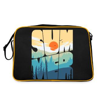 summer - Sac Retro - noir/or - Dos