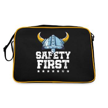 Casque de sécurité Sécurité Premier cadeau de protection Viking - Sac Retro - noir/or - Dos