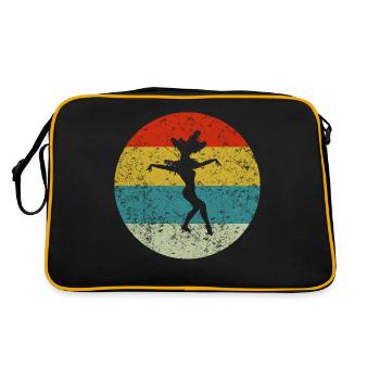 samba - Retro Bag - black/gold - Back